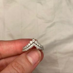 Pandora princess tiara ring